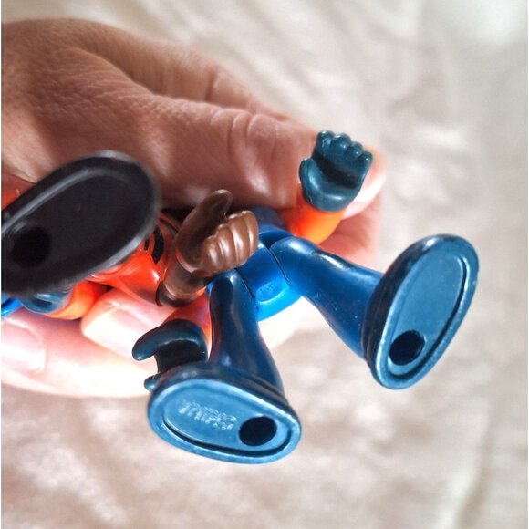 Imaginext Sky Racers 3 Figures 2 Orange & Blue 1 Red - Picture 13 of 15